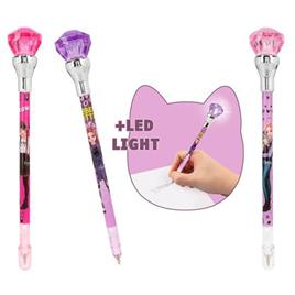 Top Model Caneta com Luz REBEL KITTY