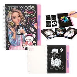 Top Model Magic-Scratch Book