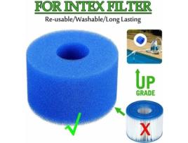 Esponja reutilizável/lavável do cartucho do filtro da espuma da piscina para Intex tipo A - S KATOOM