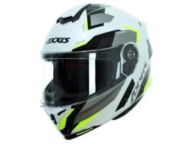 Casco Axxis Fu406sv Storm Sv Drone Amarillo Fluor Perla S