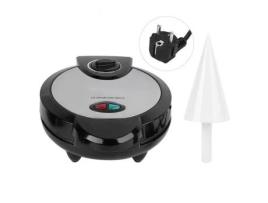 Cikonielf Máquina de waffle elétrica Máquina de rolo de ovo elétrica Máquina de waffle molde de sorvete para casa CIKONIELF