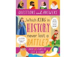 Livro Which King in History Never Lost a Battle? de Rachel Moss e Lindsay Dale-Scott (Inglês)
