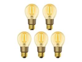 Conjunto de 5 Lâmpadas Led E27 R9078-5Pack WOOX