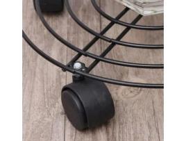1 pc 30 suportes de flores móvel planta mover roda de metal universal anti-ferrugem fácil de usar à prova d água para pires e bandeja WINOMO