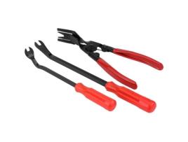 Dioche Alicate para guarnição de porta 3 unidades, rebites, clipes, alicates, fixadores, extrator, ferramenta de barra de alavanca DIOCHE