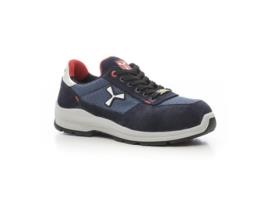 Sapato de camurça azul marinho PAYPER s1p n 39-46 t/sapato número 40