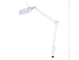 Lupa com luz LED ampliação 5X, lâmpada de mesa lâmpada de leitura WER00 VGEBY