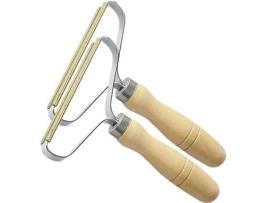 2 pacotes de escova manual para remoção de fiapos, roupas de suéter de madeira, removedor de fiapos, escova de barbear manual, escova manual para remo