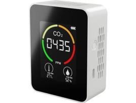 Monitores de qualidade do ar Detector compacto de dióxido de carbono com sensor de CO2 e display LCD OUTAD