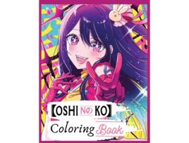 Livro Oshi no ko Coloring book de Ely Publishing (Inglês)