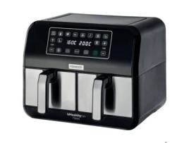 Fritadeira a ar quente Kenwood Home Appliance HFM20.000MB 8 l 1700 W com função temporizador, revestimento antiaderente preto, grande