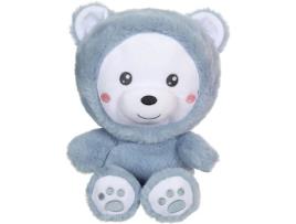 Brinquedo de pelúcia urso com capuz para animais de estimação - GIPSY TOYS - Azul, 24 cm