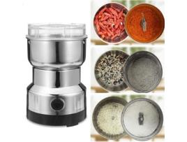 Moedor de café elétrico 220V Linhaça Nozes Pimenta Especiarias Liquidificador de aço inoxidável