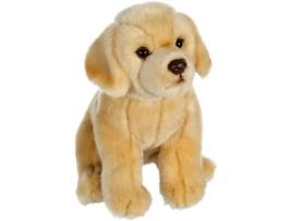 Pelúcia Cachorro Labrador Bege - GIPSY TOYS - Sentado, 25 cm