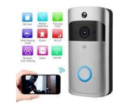 Cikonielf Sistema de controle de porta de vídeo sem fio infravermelho Campainha Intercomunicador Sistema de acesso Câmera de porta CIKONIELF