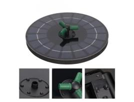 Vvikizy Bomba de água solar Fonte solar Bomba para lago LED RGB Bomba de água flutuante Bomba de fonte para evacuação de jardim VVIKIZY