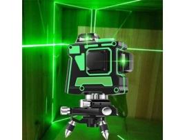 12 linhas de nível de laser 3D autonivelante 360 super poderoso linha de feixe de laser verde cruz horizontal N LESHP