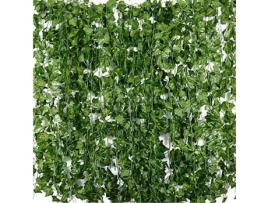 24pcs 2m plantas de hera artificial guirlanda decoração ao ar livre para casamento, jardim, escritório VINFUTUR
