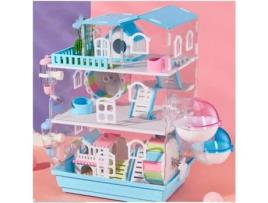 Gaiola Grande para Hamsters Fácil de Limpar Acessórios para Pequenos Animais NEVEANCE