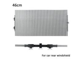 Pára-brisa traseiro do protetor solar do carro 46 cm - protetor solar retrátil universal para carro BIGILANTUH
