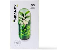 Fórmula original com pó de matcha, pó de spirulina, L-carnitina, L-arginina e garcinia cambogia, 60 cápsulas THEANEX