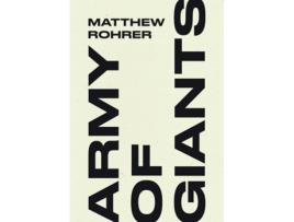Livro Army of Giants de Matthew Rohrer (Inglês)