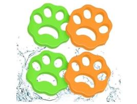 4 peças anti depilador máquina de lavar roupa silicone depilação anti depilador bola para lavanderia para roupas ZHUODIKE