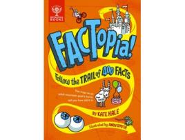 Livro FACTopia! de Hale e Kate (Inglês - Capa Dura)