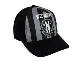 Boné Infantil Wednesday Preto (55 Cm)