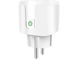 Tomada inteligente 20a plugue inteligente tuya wifi tomada de energia remota com função de monitoramento de energia controle de voz compatível 1062