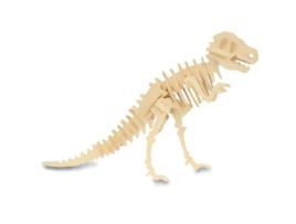Kit de construção em madeira - QUAY - Tyrannosaurus - H25cm x L33cm x P8cm - Interior - Criança