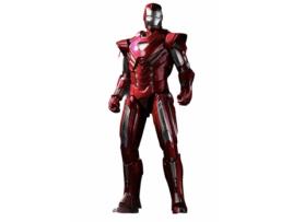 Figura Hot Toys MMS213 - Marvel Comics - Iron Man 3 - Iron Man Silver Centurion Mark 33 Standard Version