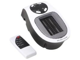 1Pc 500W Mini Aquecedor elétrico universal Ventilador de ar quente montado na parede doméstico sem plugue ETEREAUTY
