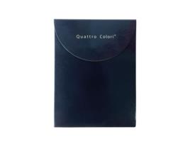 Mini Bloco De Notas Azul Quattro Colori