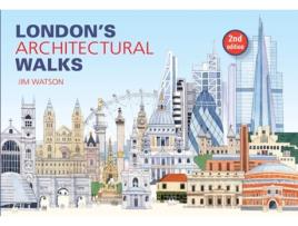 Livro Londons Architectural Walks de Jim Watson (Inglês)