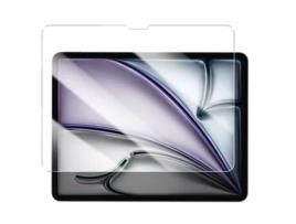 4smarts Película de vidro temperado para iPad Air 13 2024 Dureza 9H Segundo vidro transparente Transparente