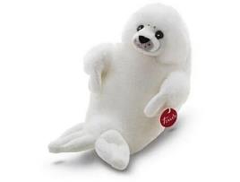 Brinquedo de pelúcia foca bebê Trudi 46cm