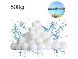 Lovebay 500g bolas de filtro aqualoon para filtro de areia bola de fibra de purificação de água para piscina spa LOVEBAY