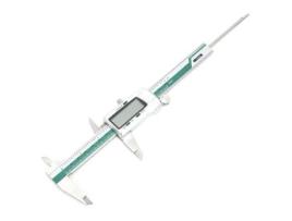 Paquímetro digital ZJCHAO ET50 Paquímetro Vernier Régua digital de aço inoxidável de alta precisão com display LED QIILU