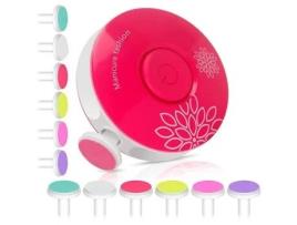 Cortador de unhas elétrico para bebês - Lima de unhas 6 em 1 - Lima de unhas - Broca de unhas - Segurança - Cortador de unhas ZHUODIKE