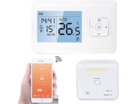 Termostato inteligente sem fio LAIXIAOBEI WiFi, para caldeira a gás universal LAIXIAOBEI