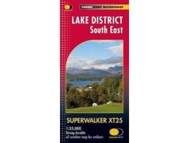 Livro Lake District South East de Harvey Map Services Ltd (Inglês)