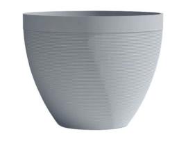 Vaso - GARDEN ID - Green Care Impact Azul-Cinza - 40 x 31 cm - 10 anos de garantia - 100 reciclado - resistente a UV/gel
