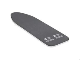 Capa para tábua de passar preta Thermo Reflect S/M Black 71679 Leifheit, para tábua de passar com máximo de 125 x 40 cm, acolchoamento de 3 mm.