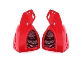 Hililand Handguard Universal 7/8 Dirt Bike Scooter ATV Motorcycle Brush Bar Proteções manuais Handguard vermelho HILILAND