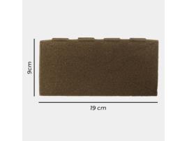Painel Molle de Velcro para Mochilas SERMILITAR Tamanho Único