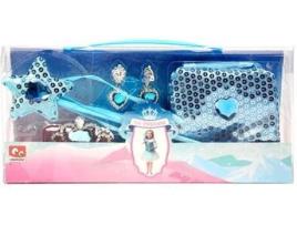 Conjunto VAN DER MEULEN Adereços de Princesa Azul