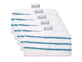 Pacote com 5 panos de limpeza de microfibra de substituição laváveis para esfregão a vapor Black Decker FSM1610/1630 HAUTSTORE