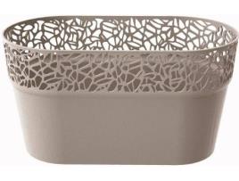 Floreira Nature L Castanho (275 mm)