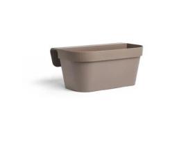 Jardineiragancho - GARDEN ID Star - Taupe 50 x 21 cm - Fácil fixação - Reserva de água - reciclada e 100 reciclável